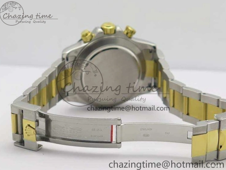 Best On Gold JH Ceramic Bracelet A7750 Dial SS YG SS Daytona Bezel YG Edition 0830